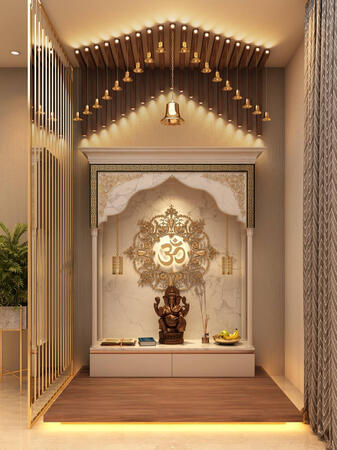 Mandir Interior Design